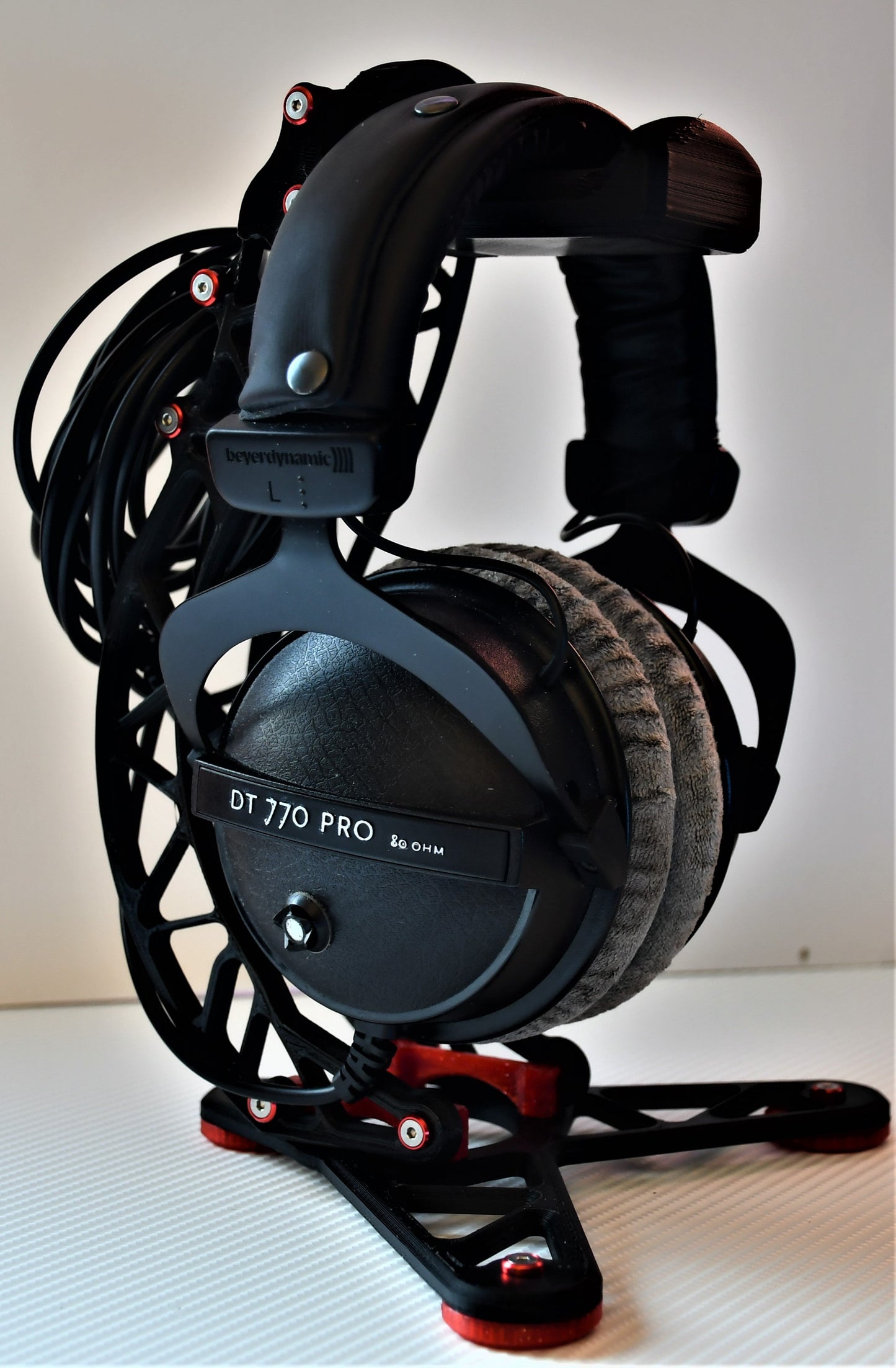 3D Printed Headphone Holder – Desk Stand & Organizer