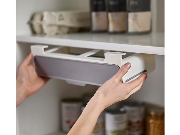 Under-Shelf Pull-Out Spice Rack Drawer
