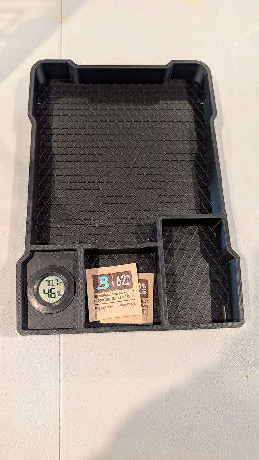 3D Printed Cigar Humidor Insert for Compact Organizer Packout – Custom Foam-Free Modular Cigar Tray