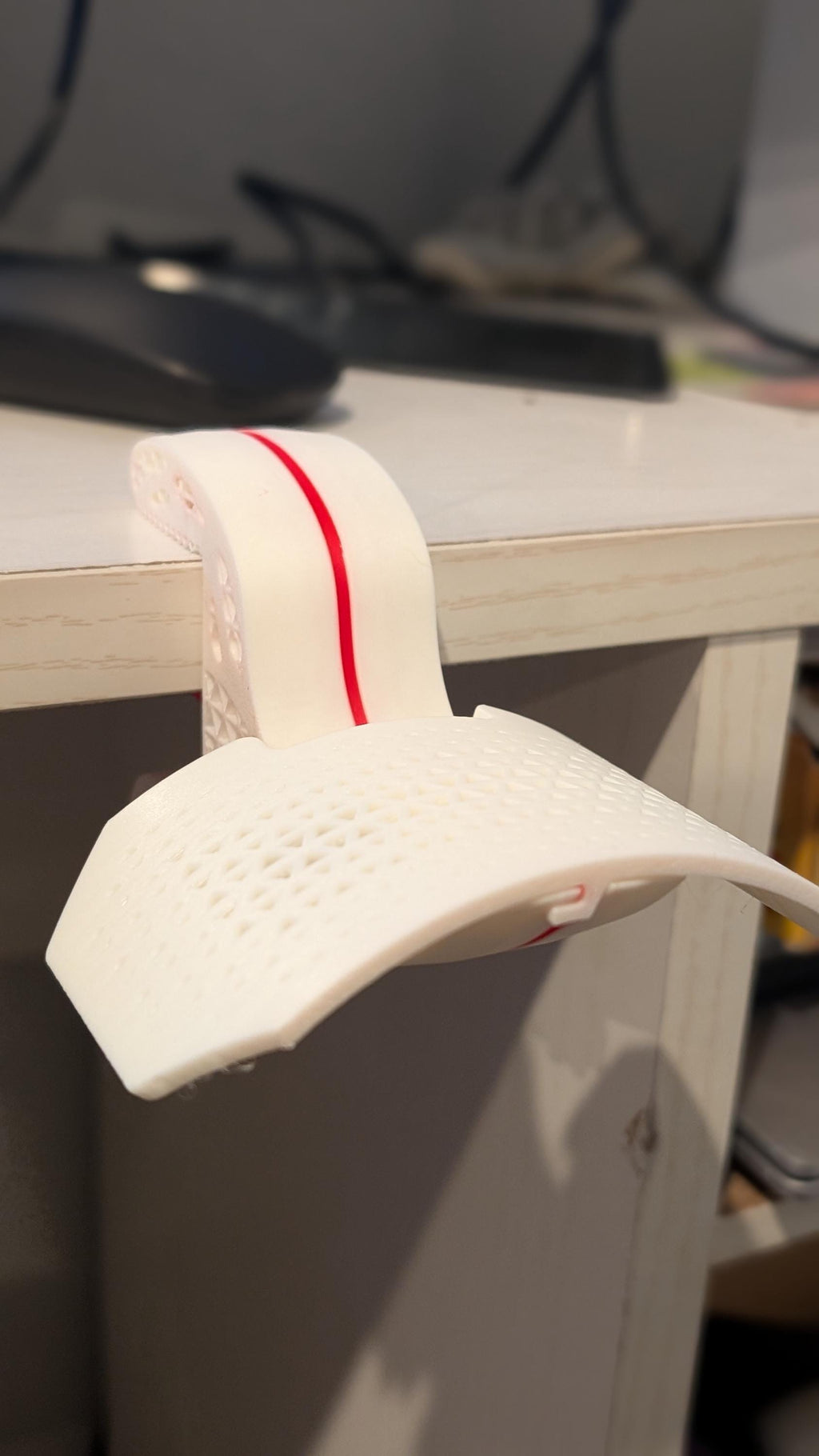 Under-Desk Headphone Hanger Mount – Gaming Headset Holder – LayerForgge Design