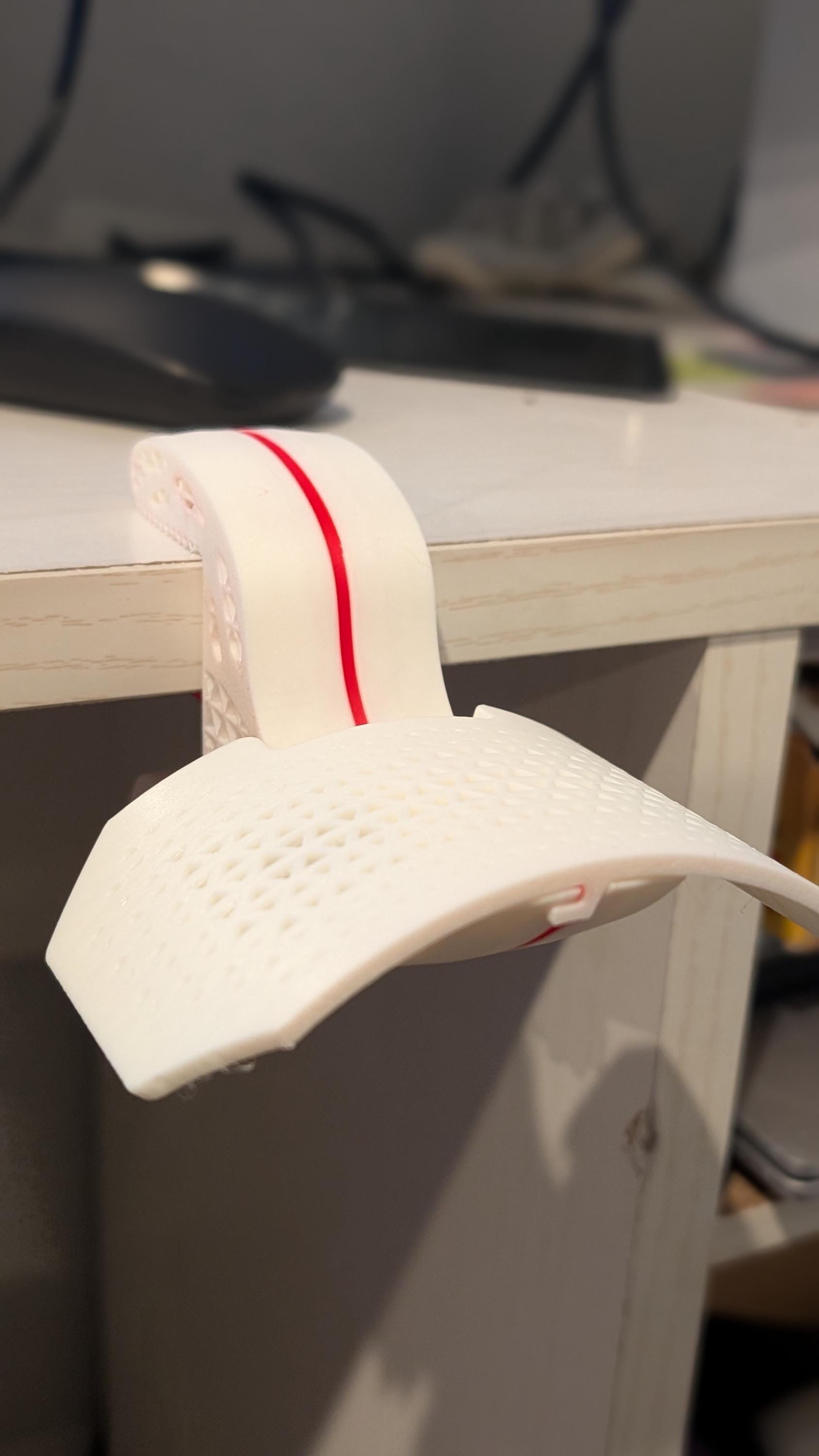 Under-Desk Headphone Hanger Mount – Gaming Headset Holder – LayerForgge Design